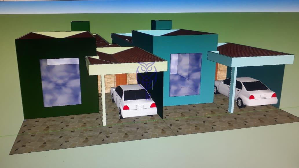 casa com garagem Serra Negra