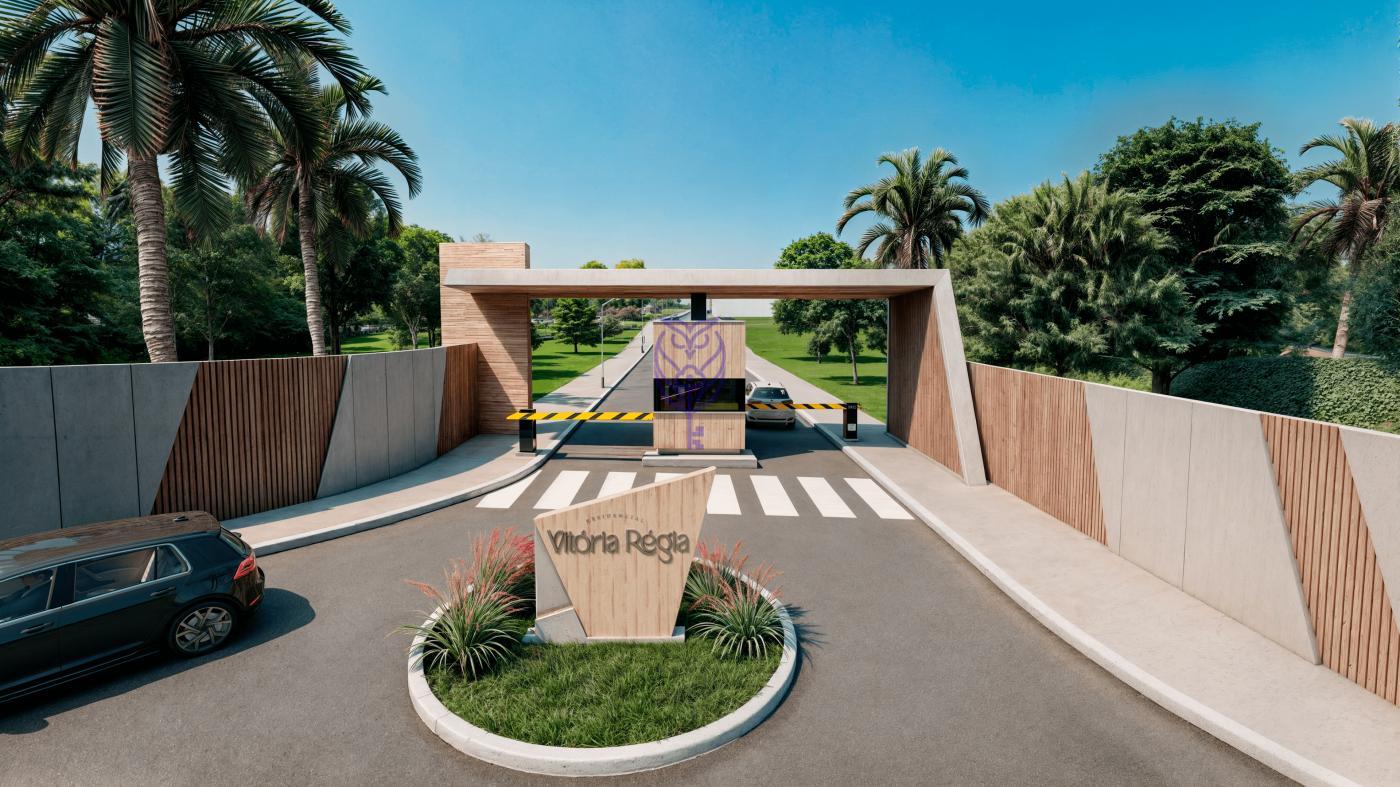 entrada Residencial Vitria Rgia Amparo