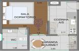 planta 3 sutes Concept House Serra Negra
